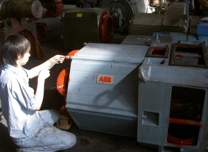 輪胎廠1250KW電機(jī)修理